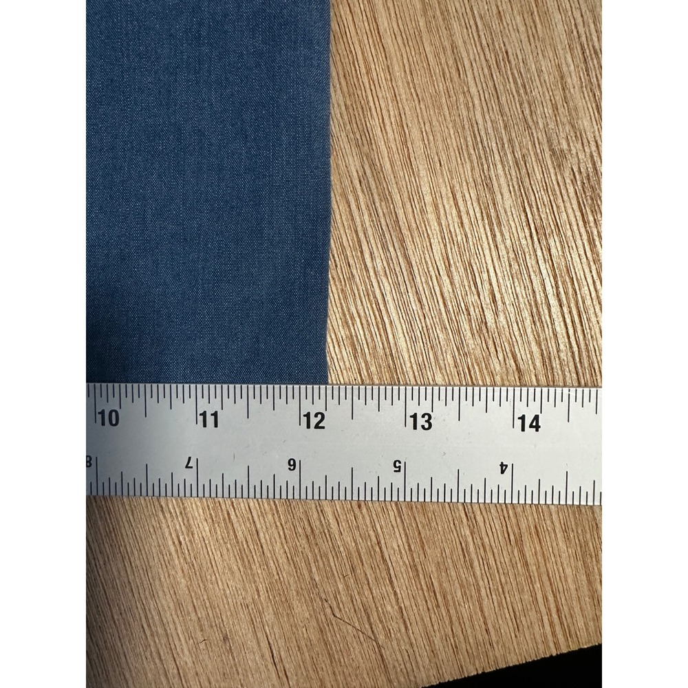 BCBGMAXAZRIA Denim Patchwork Wide Leg Jumpsuit Wo… - image 9